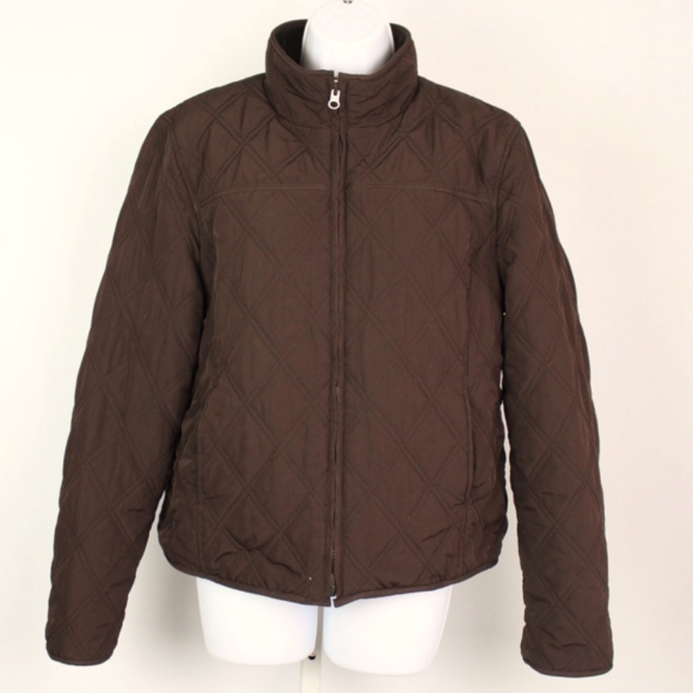 Weatherproof Quilted Reversible Jacket Brown - image 3